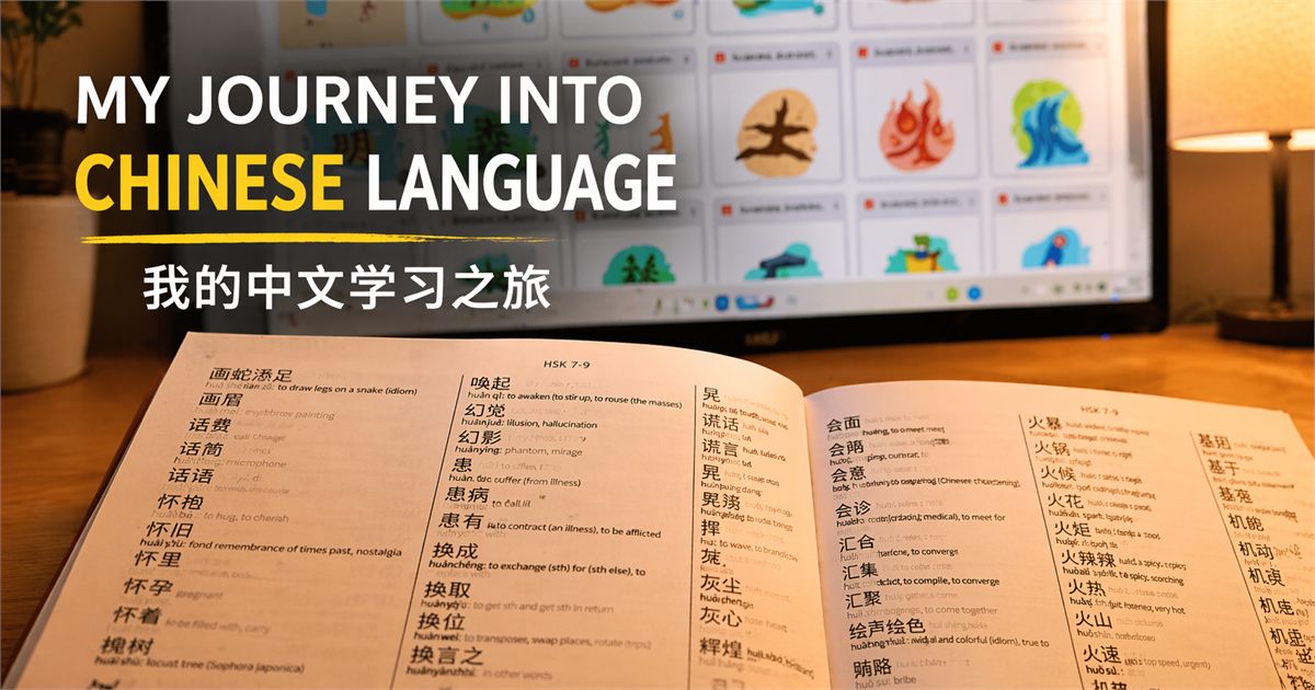 My Journey into Chinese Language